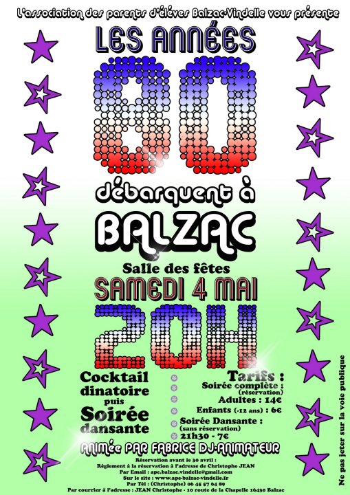 Années 80 Balzac